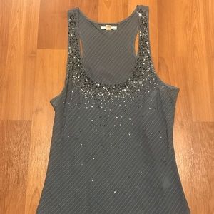 Sequin Collar Tank